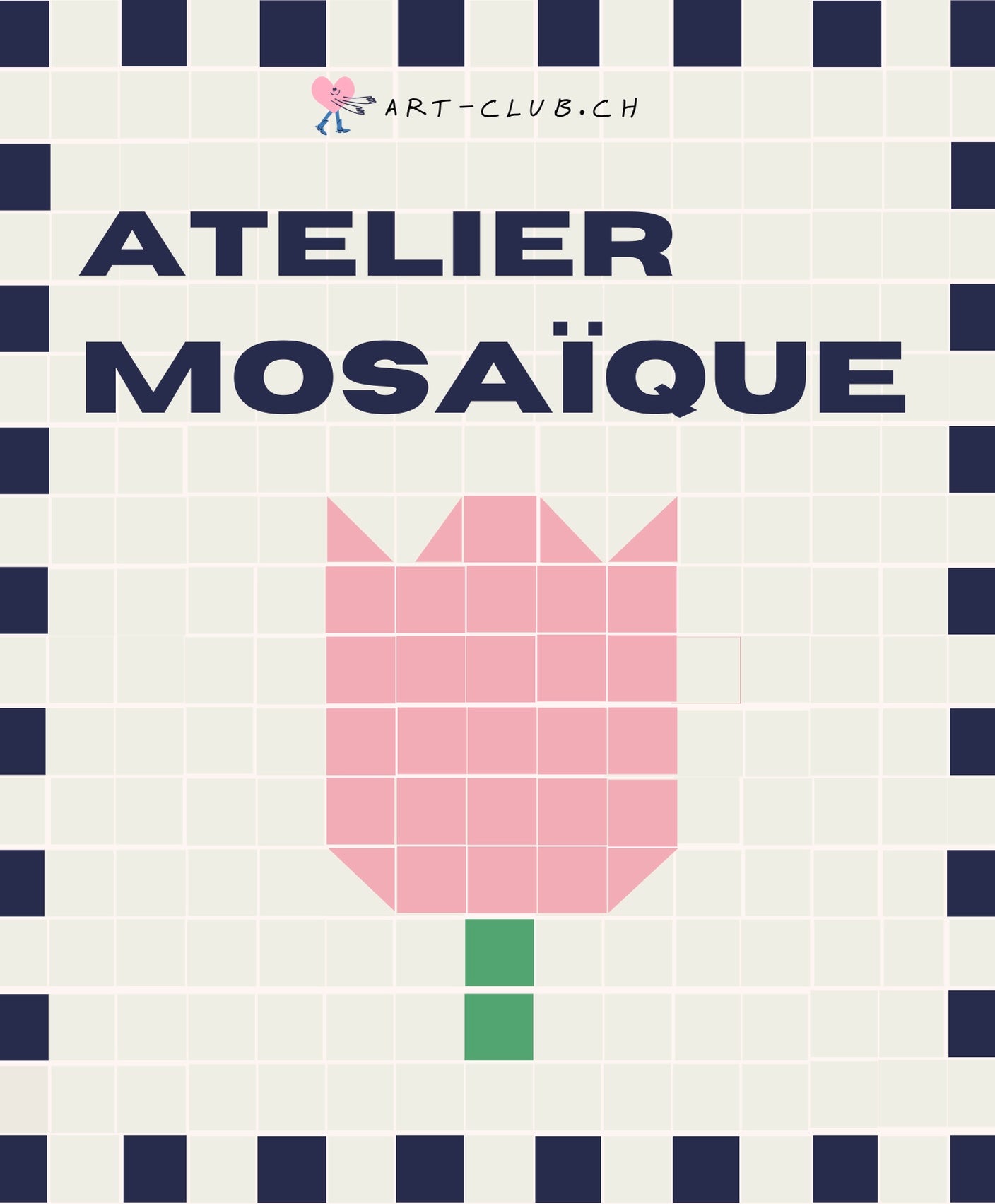 Mercredi 5 novembre 2025- Atelier Mosaïque Sous-verres - A L'ATELIER ART CLUB VEVEY-
