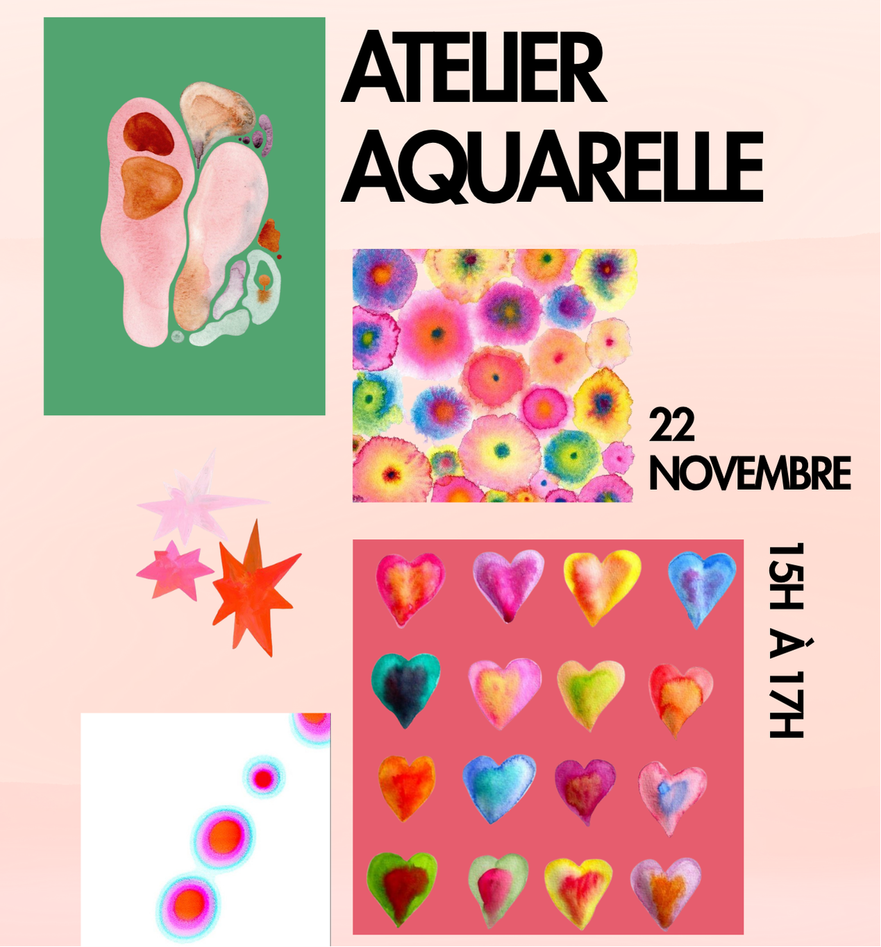 Samedi 22 novembre 2025 - Atelier aquarelle - MESSIDOR LUTRY -